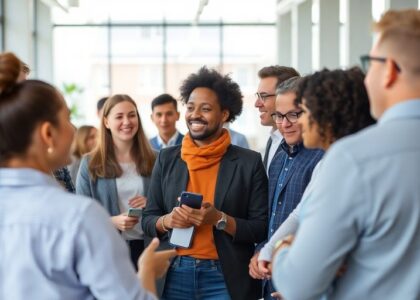 Emprendedores conectando y creciendo en Toronto en 2025.